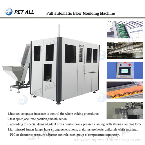 Two-Step Multi Functional Automatic Blow Moulding Machine (OGB-4-1500)